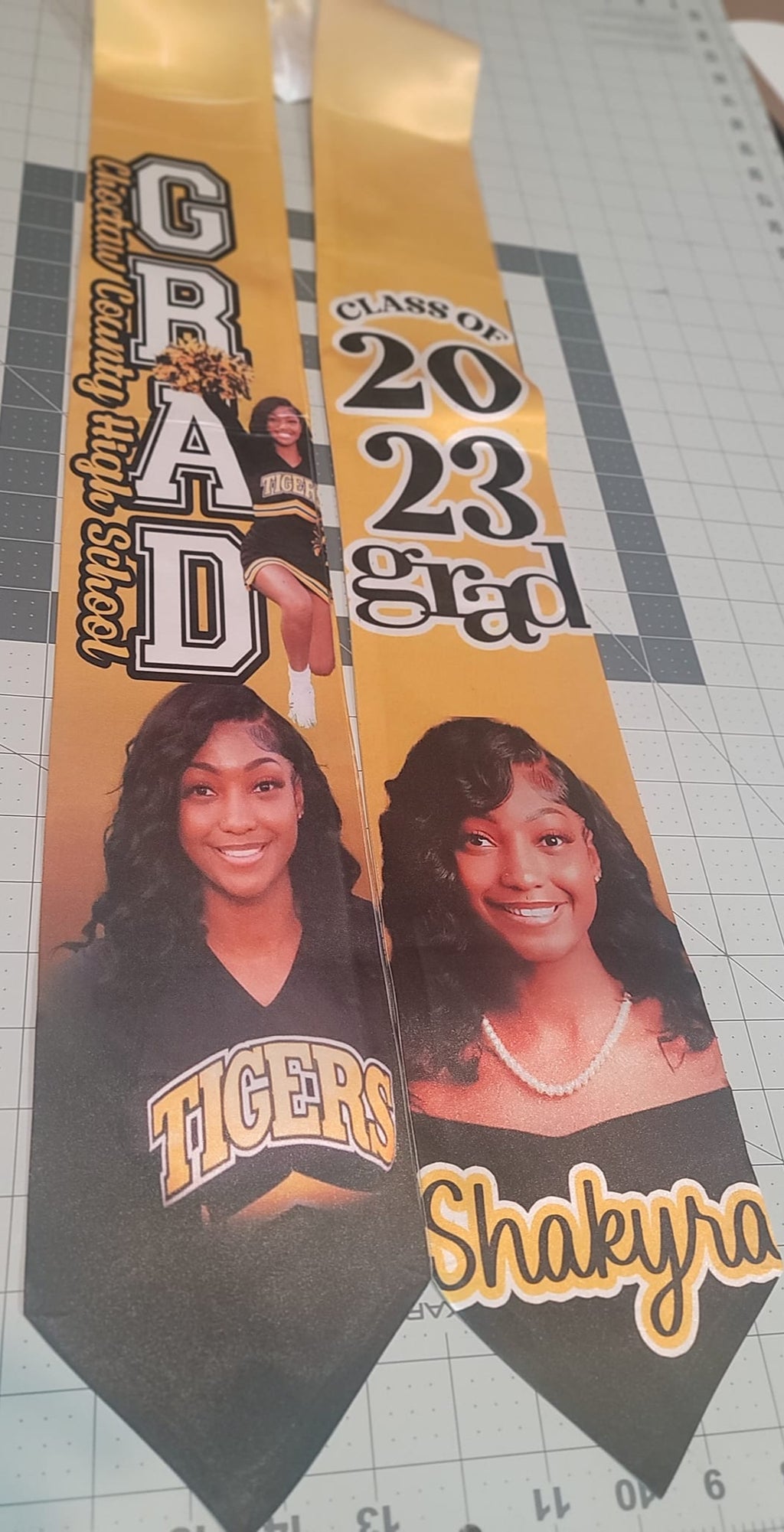 Sublimation Graduation Stole