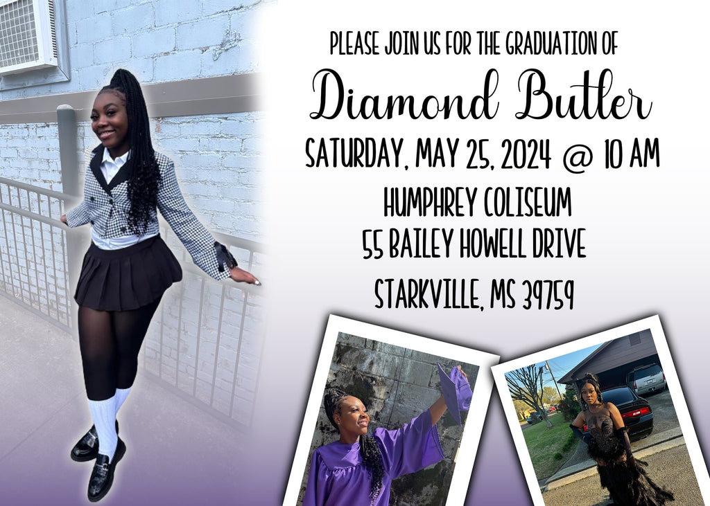 Custom Graduation Invitation