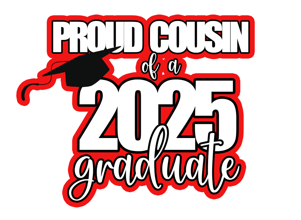 Proud Family Class of 2025 Sublimation Graduation Shirt