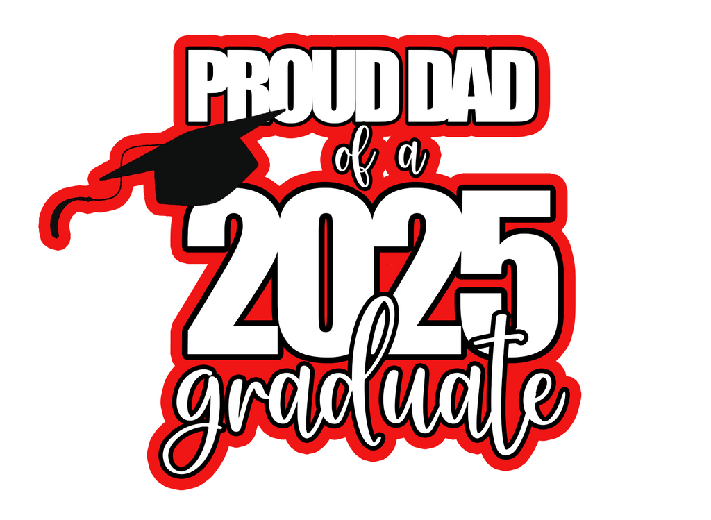 Proud Family Class of 2025 Sublimation Graduation Shirt