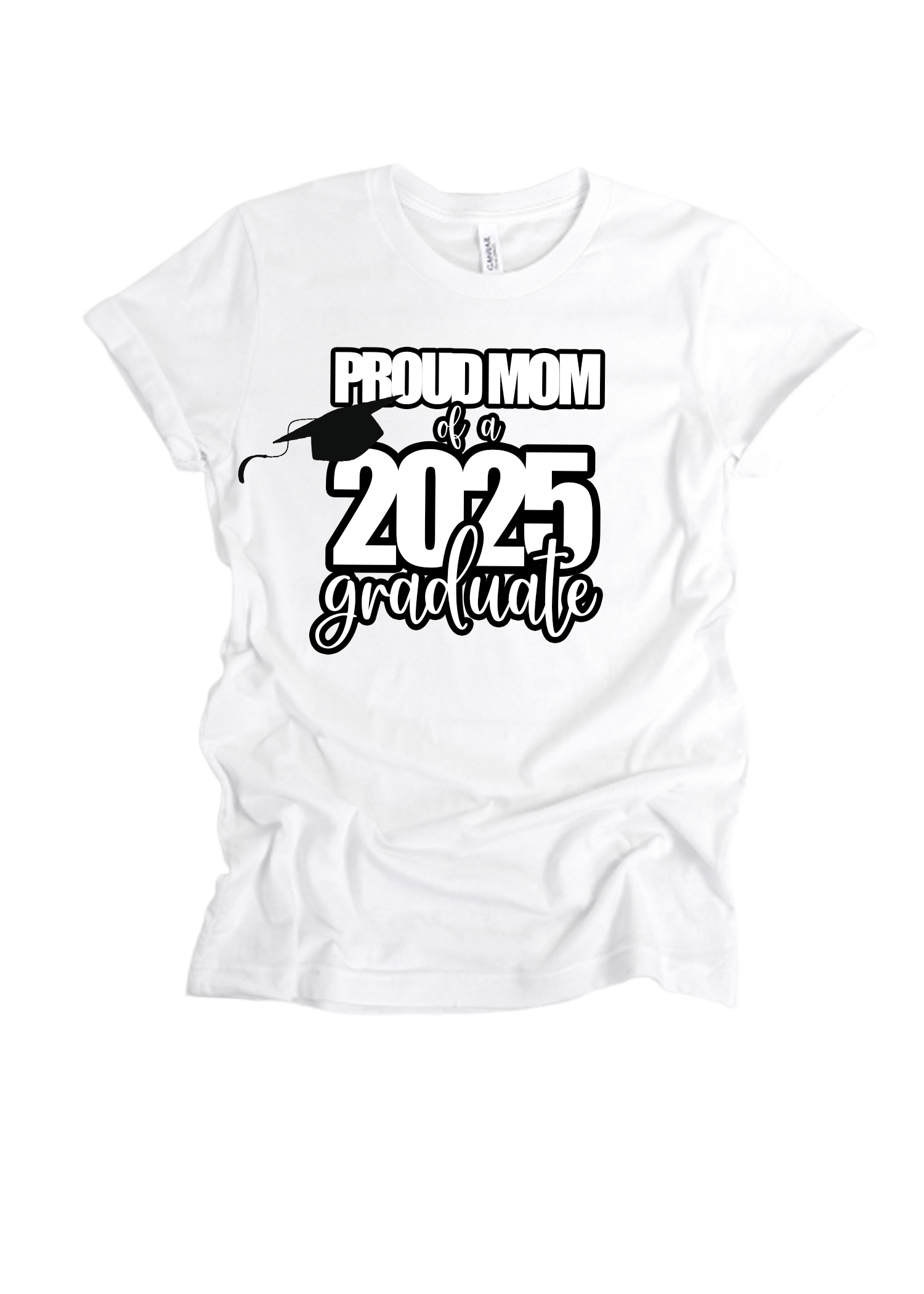 Proud Family Class of 2025 Sublimation Graduation Shirt
