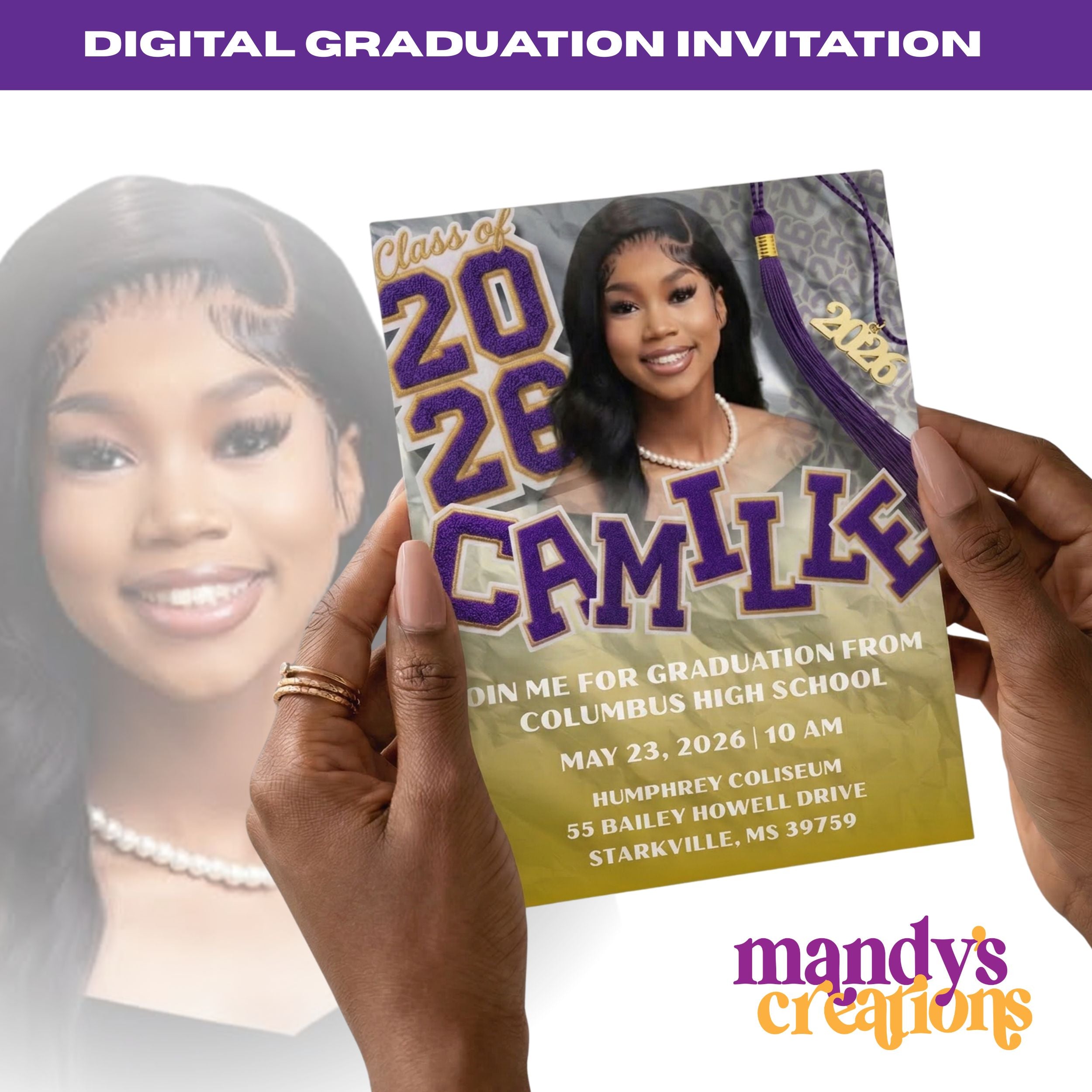 Custom Graduation Invitation
