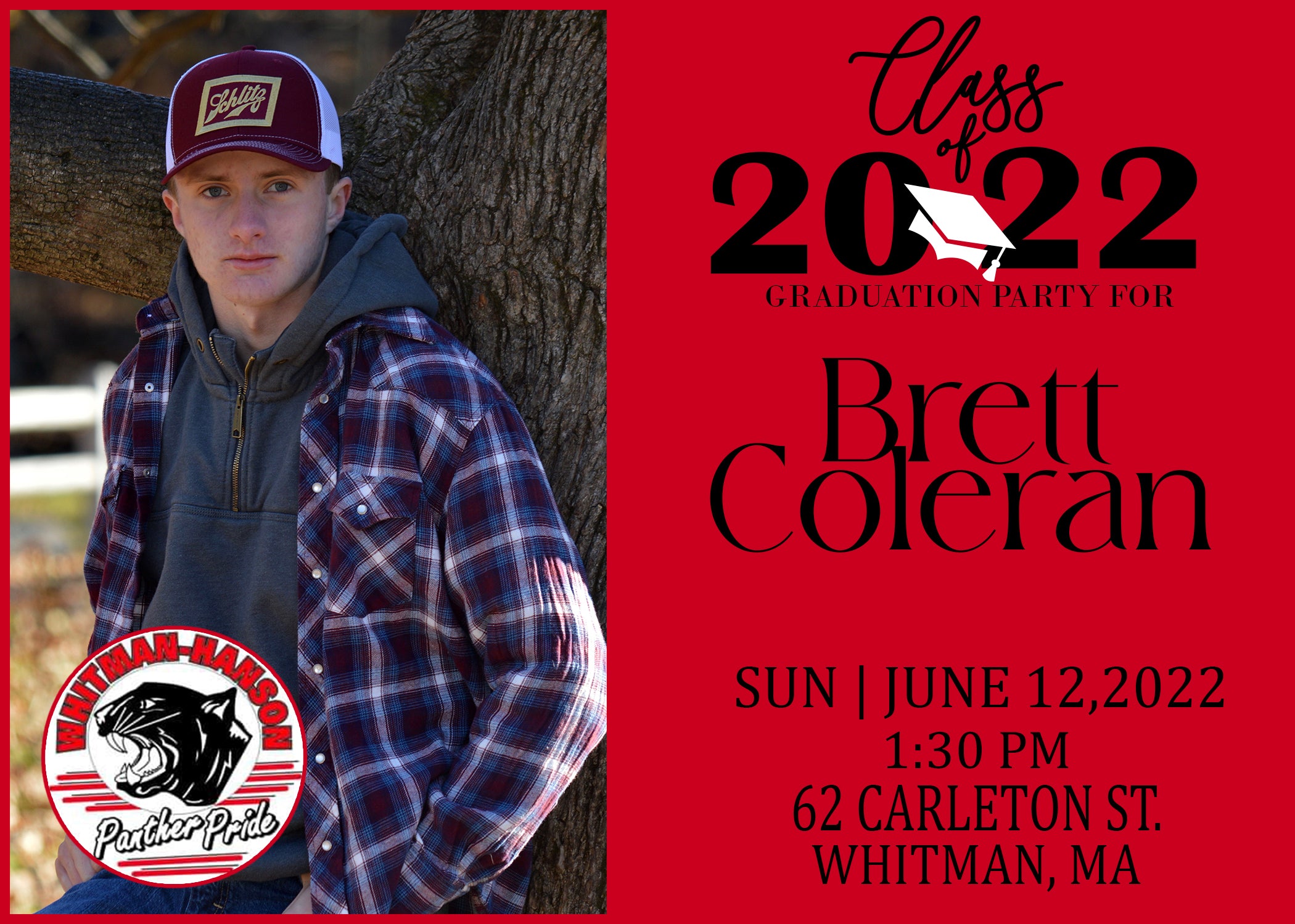 Custom Graduation Invitation